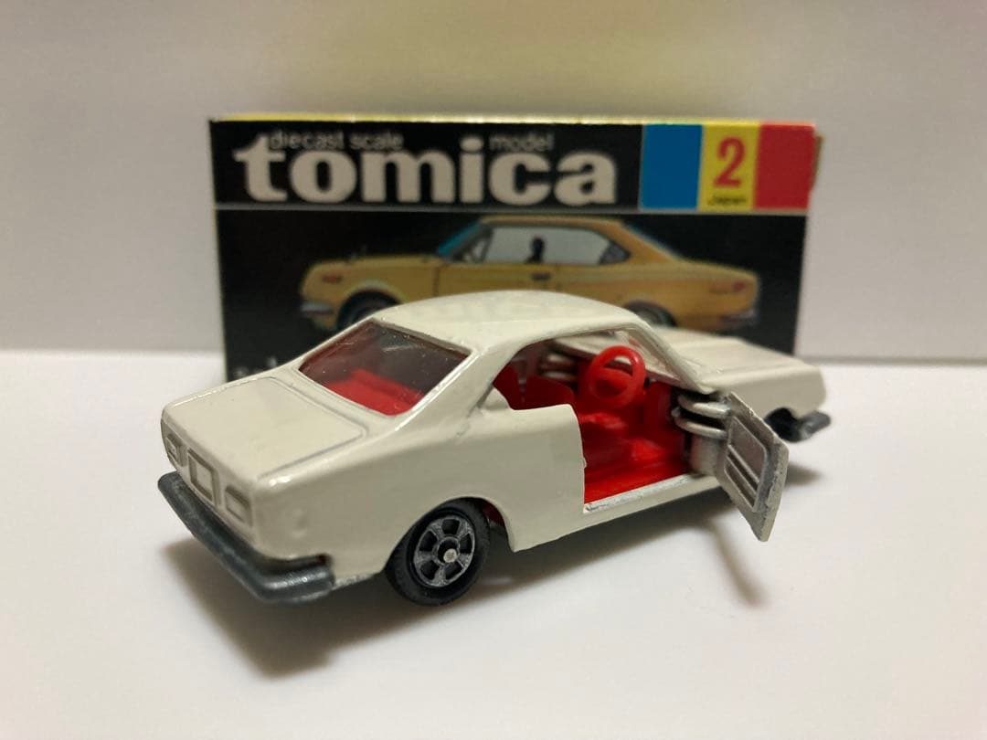 トミカ　黒箱　日本製　コロナマークII 1900 HT 1Aホイール