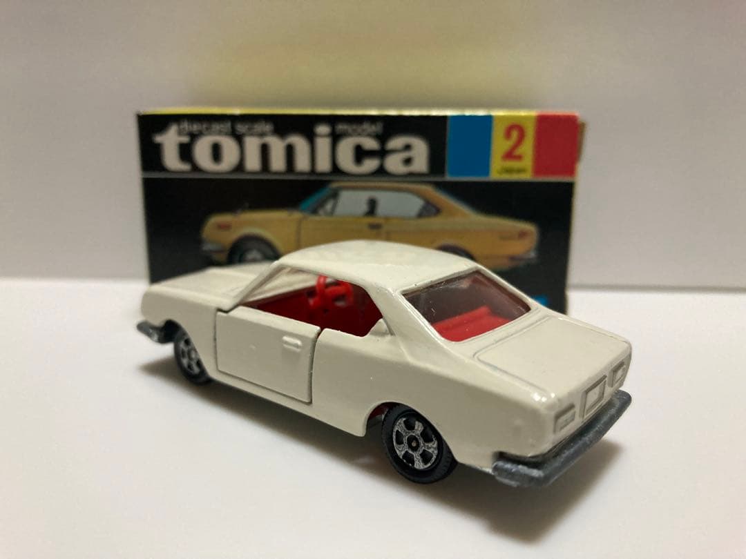 トミカ　黒箱　日本製　コロナマークII 1900 HT 1Aホイール