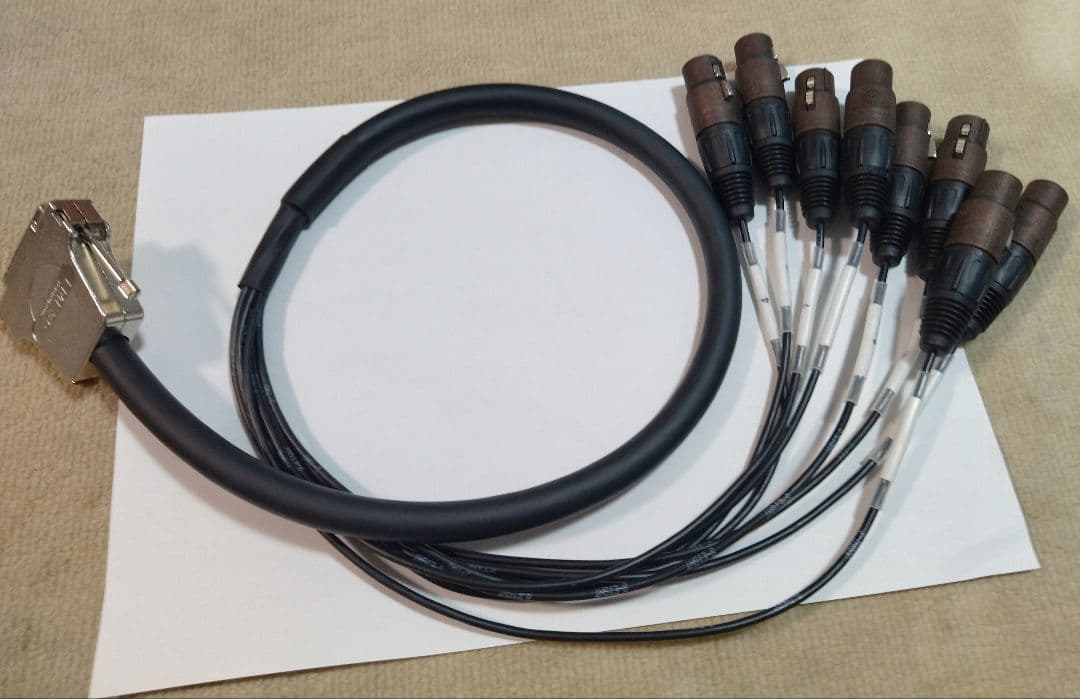 KLOTZ TAN08DF 8ch クロッツ D-Sub25→XLRメス 1m