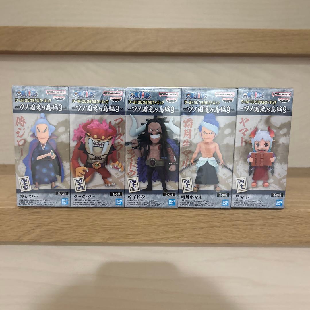 【タイムセール中‼️】ワンピース　ワーコレ　ワノ国鬼ヶ島島編　全種　ウタ　セット