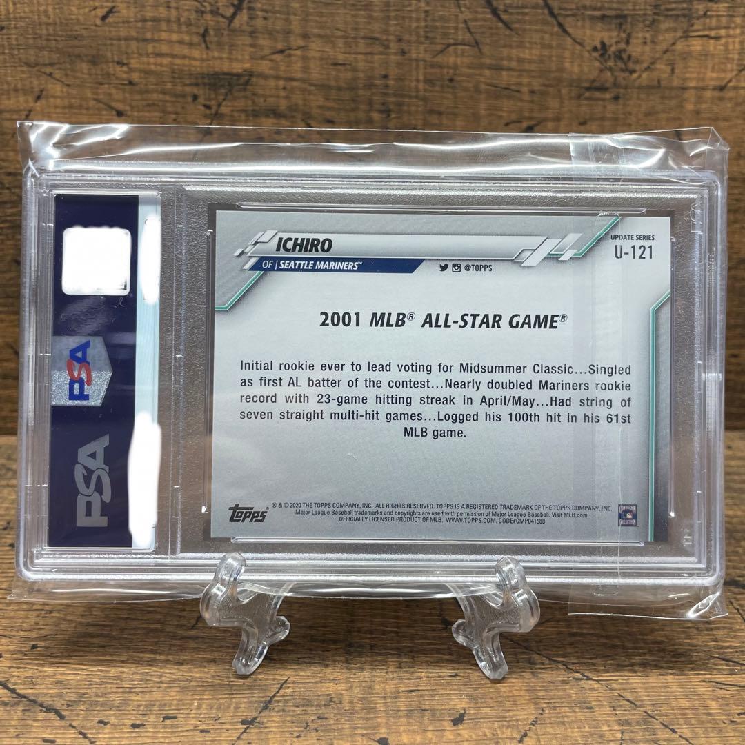 イチロー PSA10 2020 アップデート マリナーズ イエローパラレル