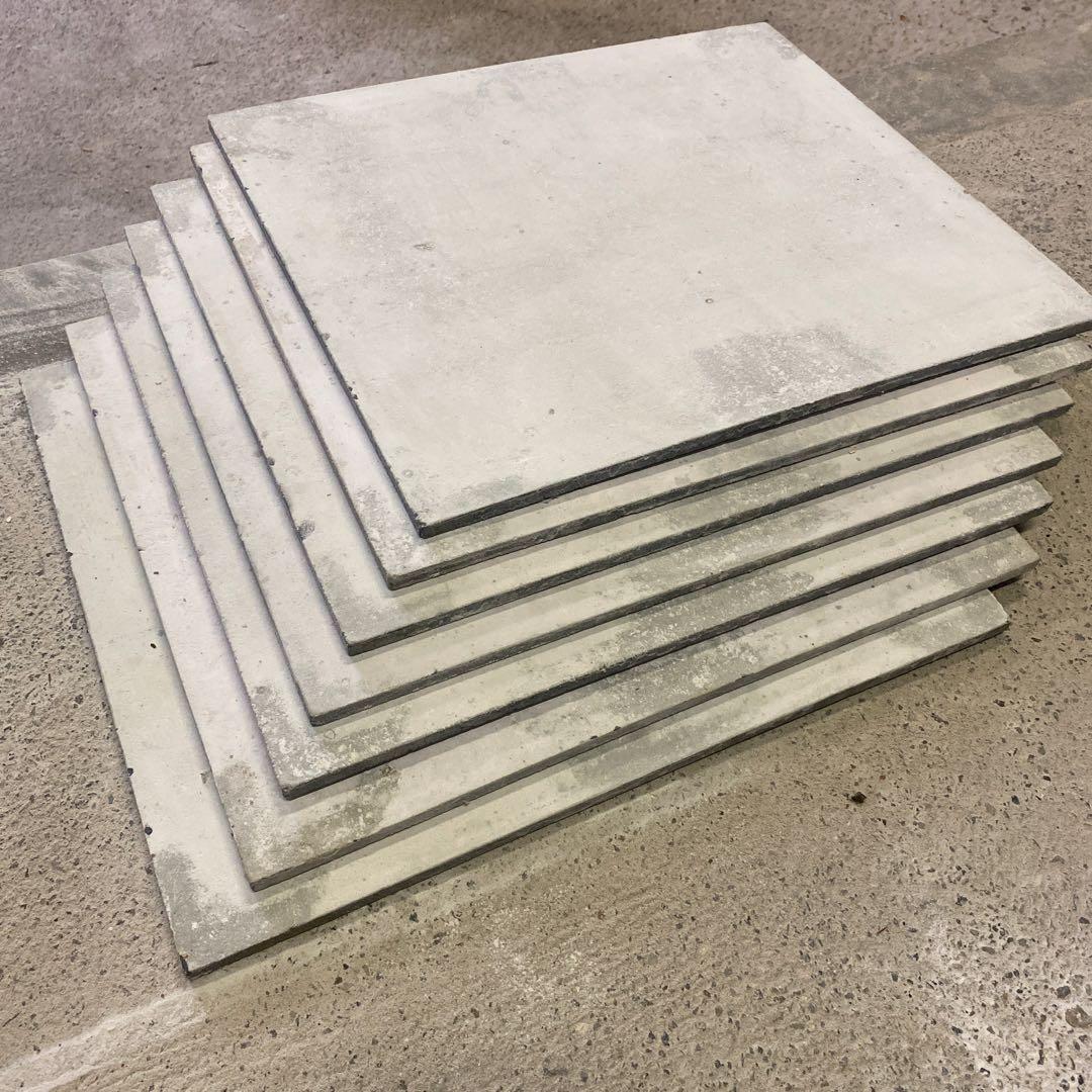 【中古品】陶芸　棚板35×40(厚8mm)7枚組①(スリット無し)