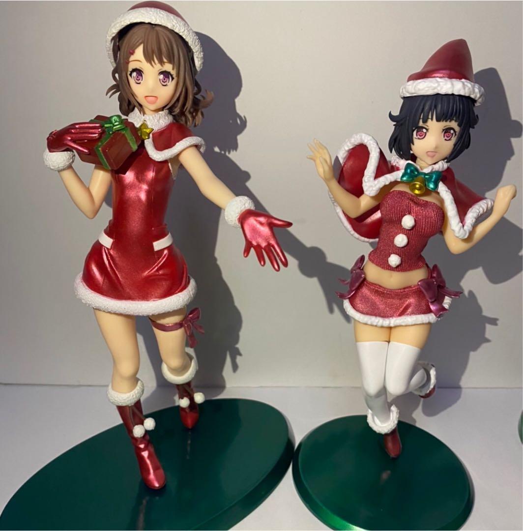 美少女フィギュア　サンタ5体セット！