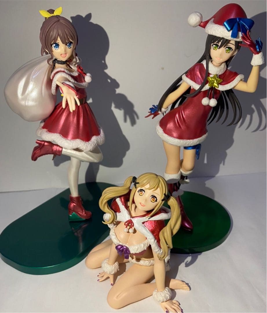 美少女フィギュア　サンタ5体セット！