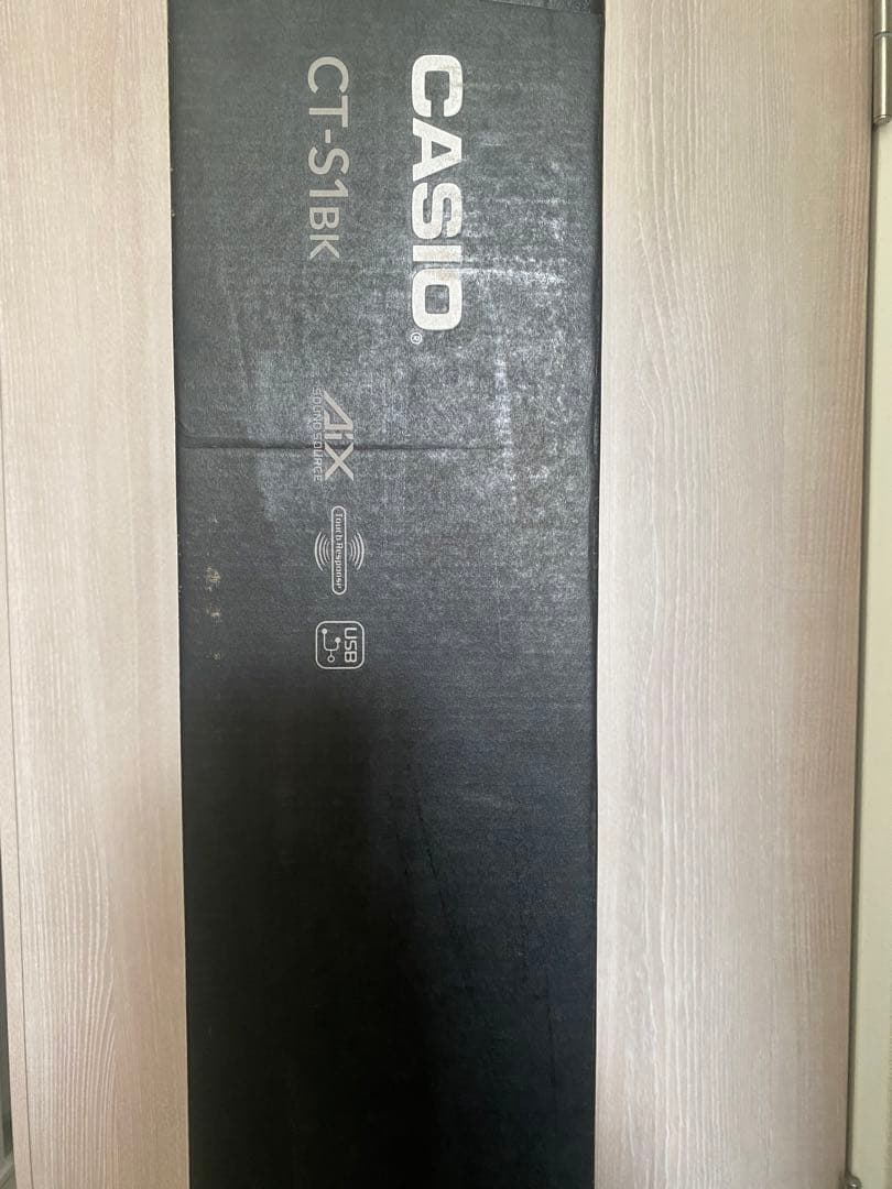 カシオ(CASIO) 電子キーボード カシオトーン CT-S1 BK