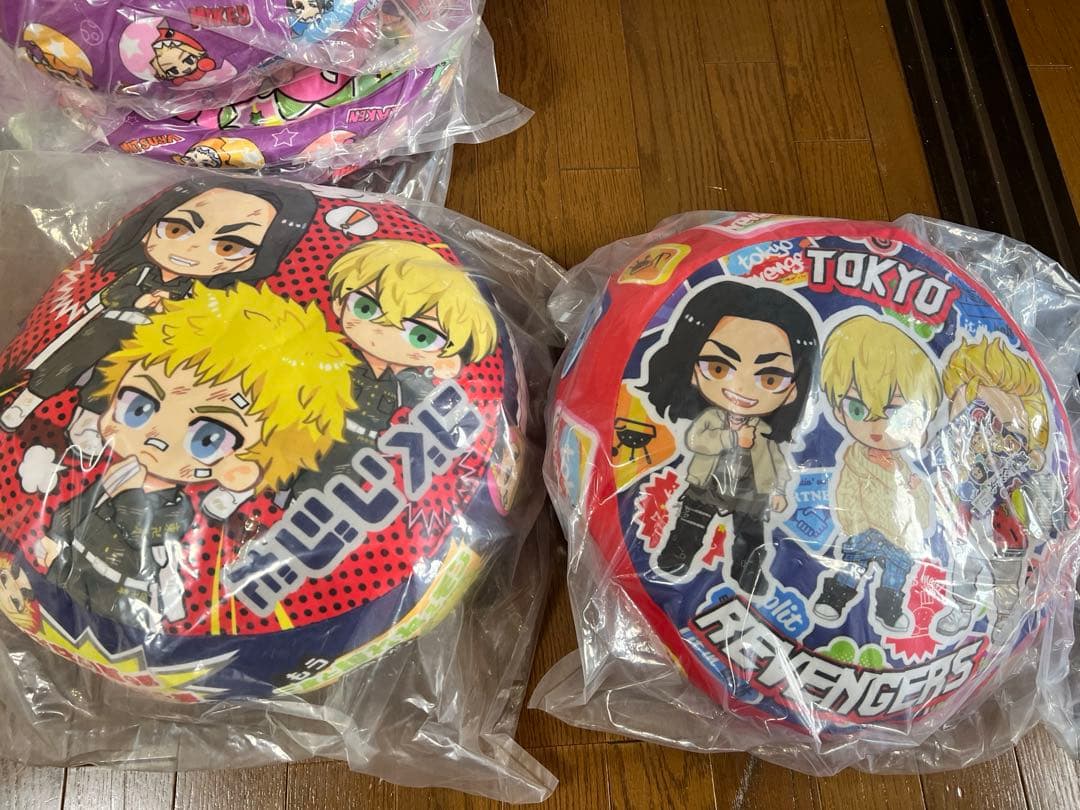 25個★東京リベンジャーズ クッション 約45cm マイキー ドラケン 花垣武道