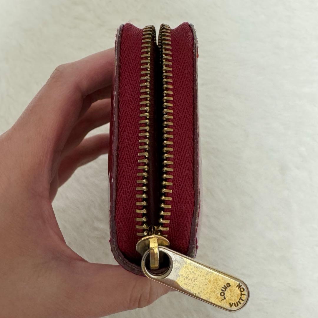 LOUIS VUITTON モノグラム ヴェルニ エナメル パース 財布