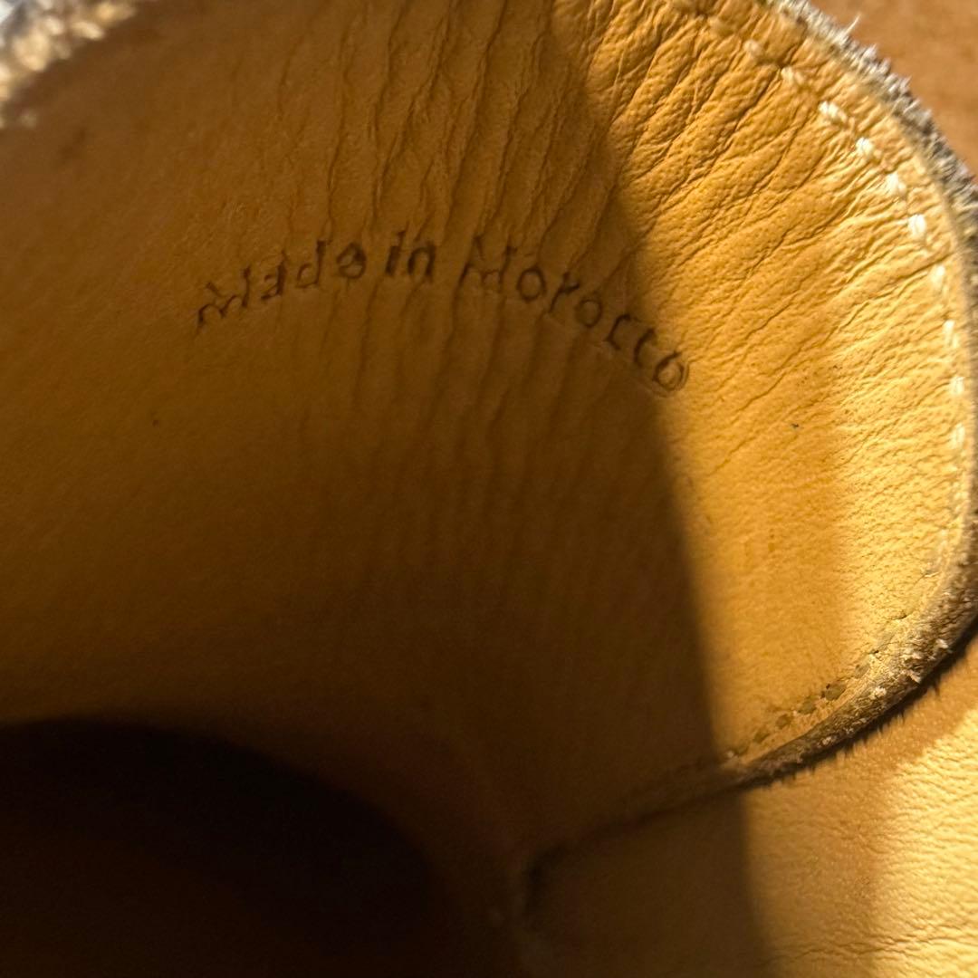 【美品】BEN＆SONS UK7.5 ボロネーゼ製法 クリーニング済