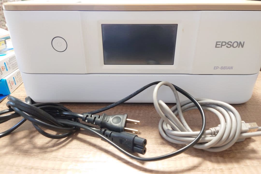エプソンEPSON　EP-881AN　未使用純正インク　カメ　セット