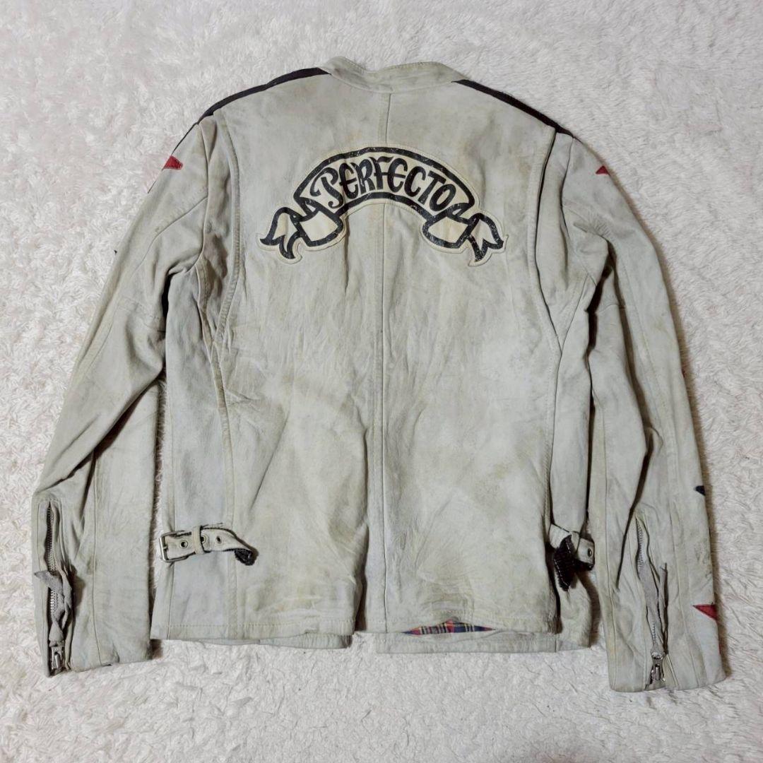 希少✨ Schott L レザージャケット ライダースジャケット ジョニー 星