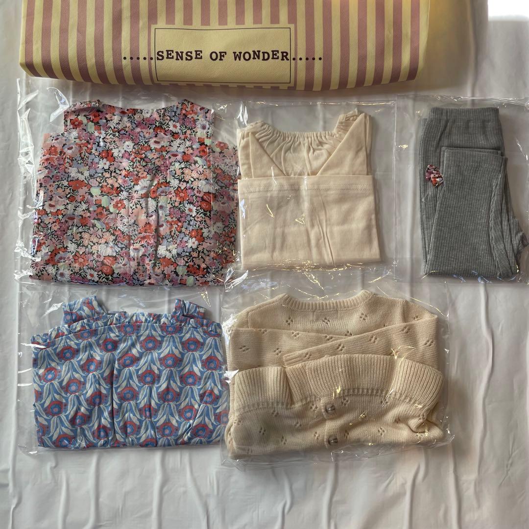 【新品未開封タグ付き】センスオブワンダー ベビー服５点セット 80cm