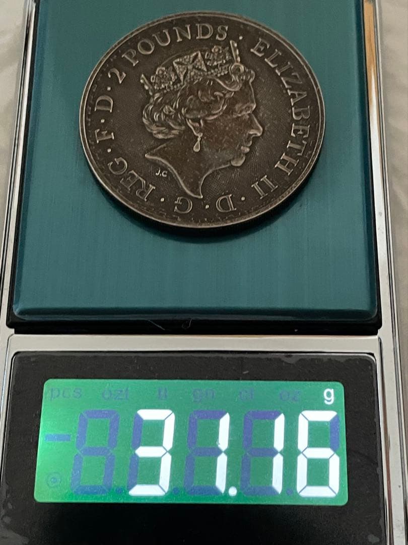 【唯一無二】漆黒のブリタニア銀貨- 触れることを許された禁忌の銀