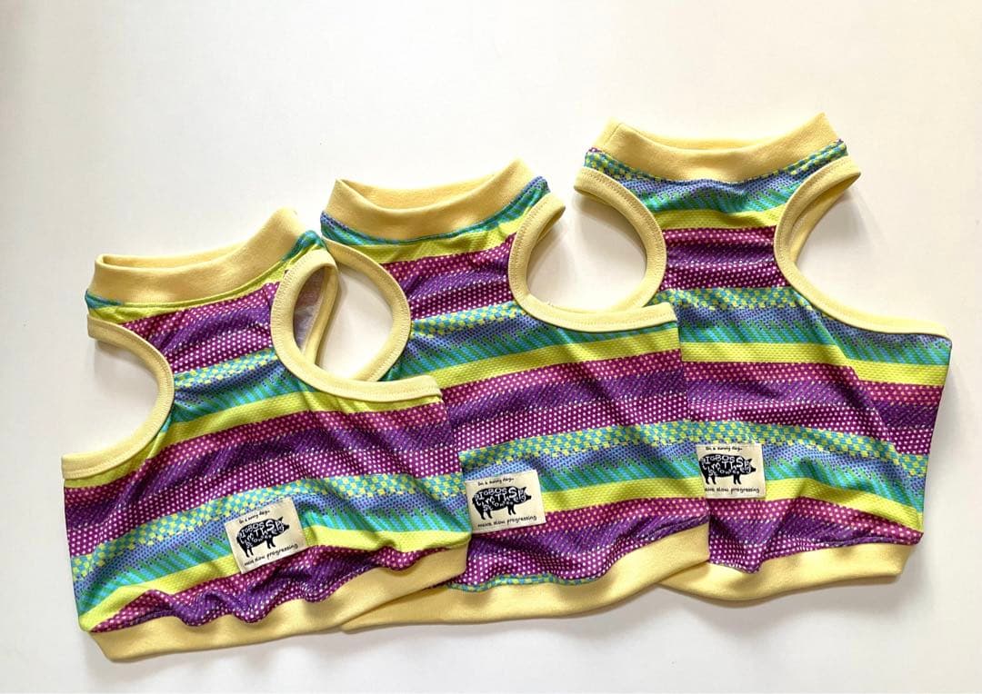 フレブル、パク　　冷感メッシュバックタンク　ハンバーガー　あや