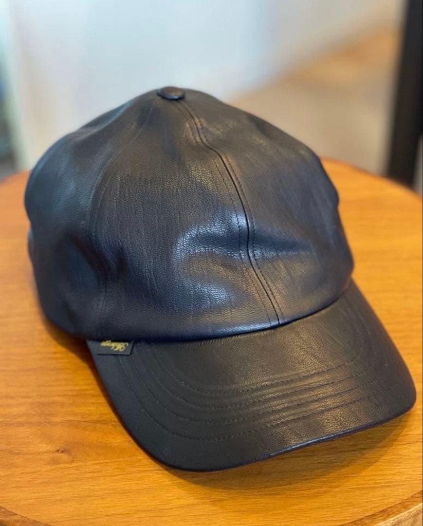 【新品】AUBERGE 25aw レザーキャップ CAP CUIR