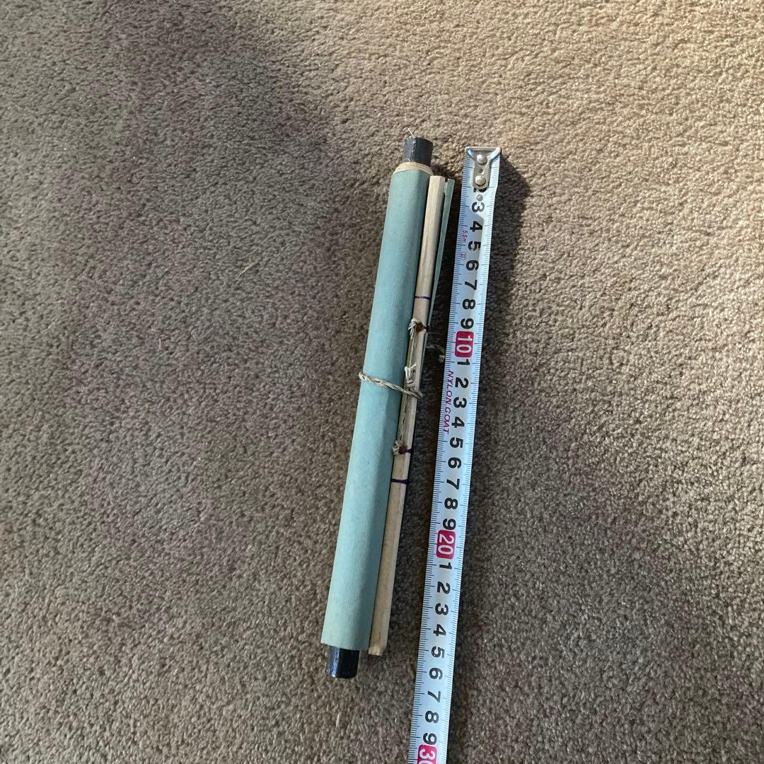 古い神道の掛軸 三社託宣図 神社 天照皇大神 八幡大神 春日大神 神画 神話