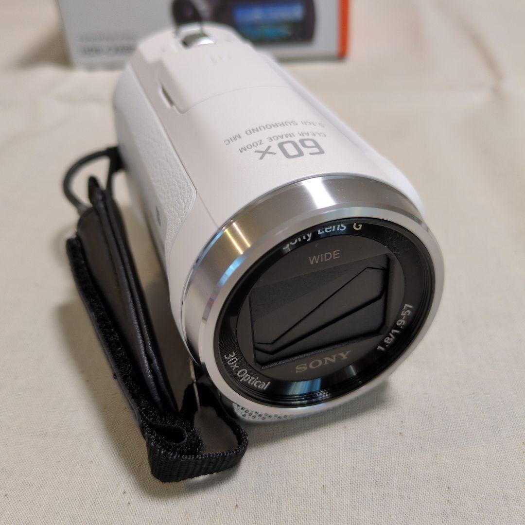 SONY HANDYCAM HDR-CX680 ビデオカメラ 2024年製 白色