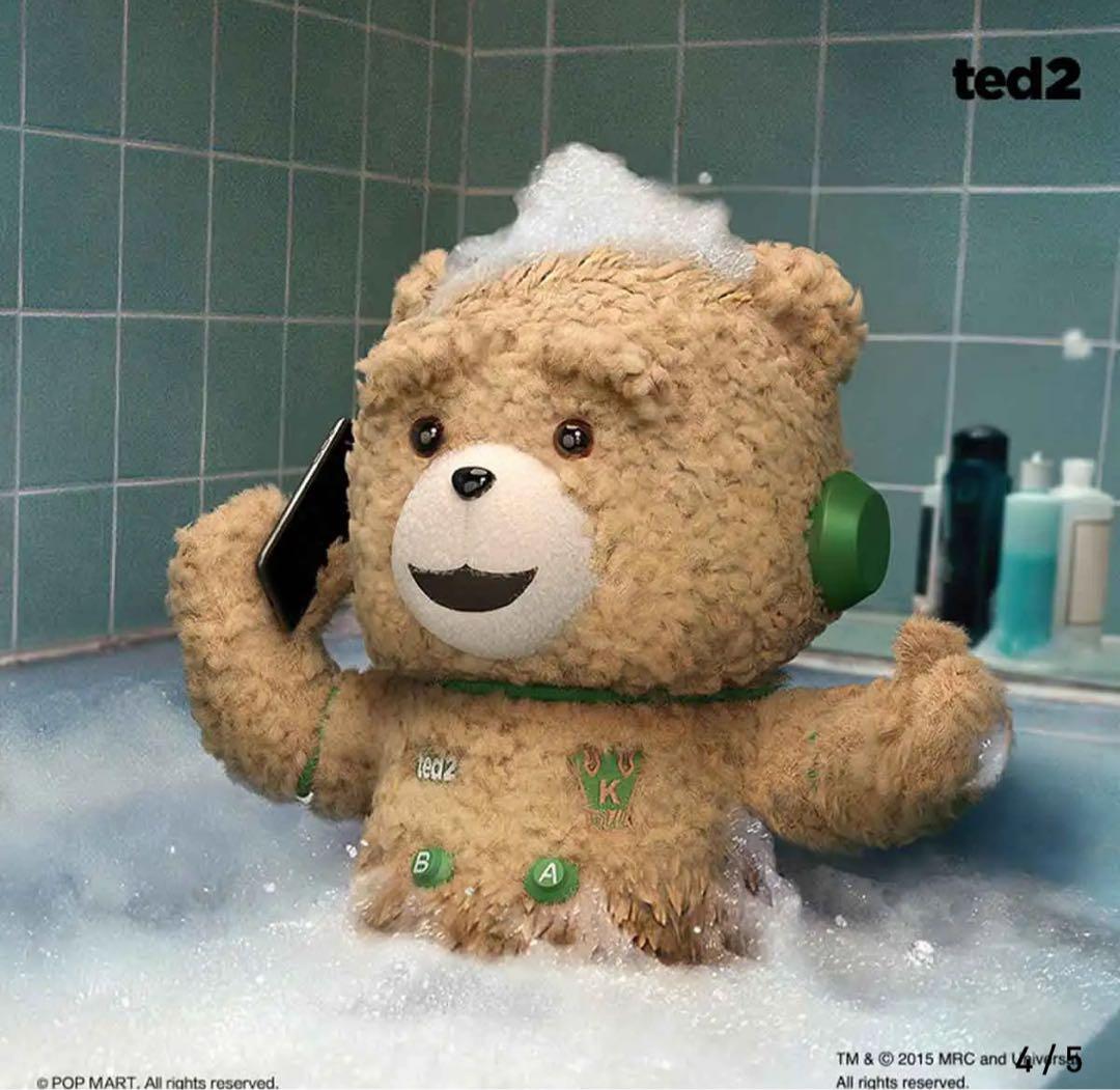 POPMARTポップマートMEGA SPACE MOLLY 400% Ted 2