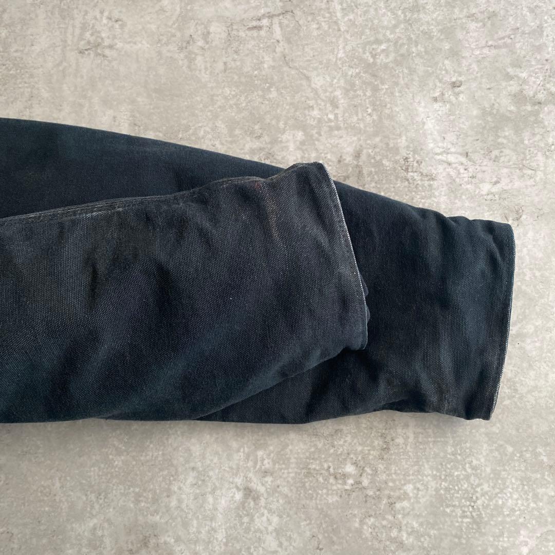 希少サイズ カーハート トラディショナル ジャケット 黒 ブラック