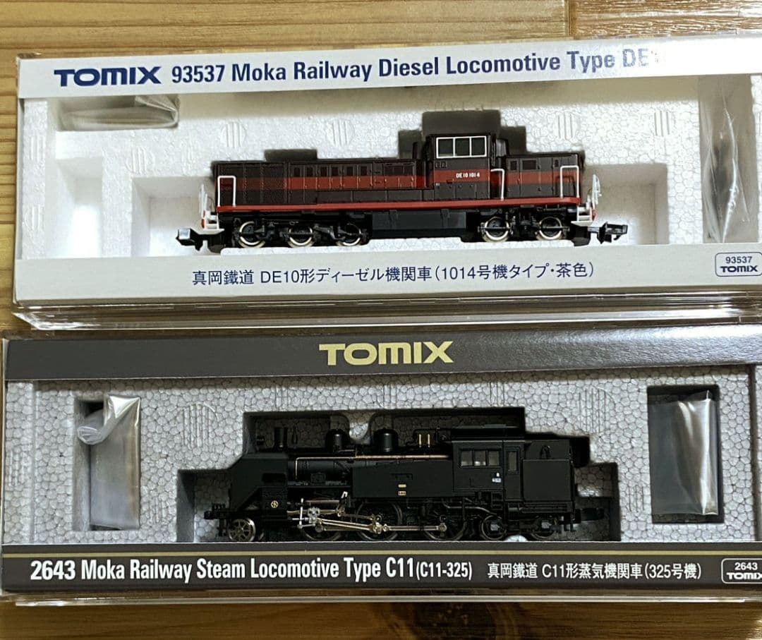 TOMIX 真岡鐵道50系客車+C11形蒸気機関車+DE10形ディーゼル機関車