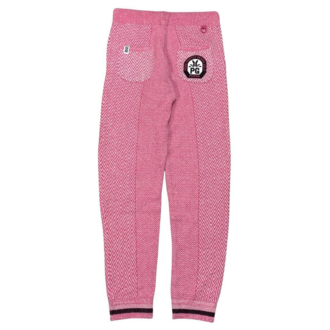 【韓国モデル】パーリーゲイツ ニットパーカー セットアップ 1 ピンク ゴルフ