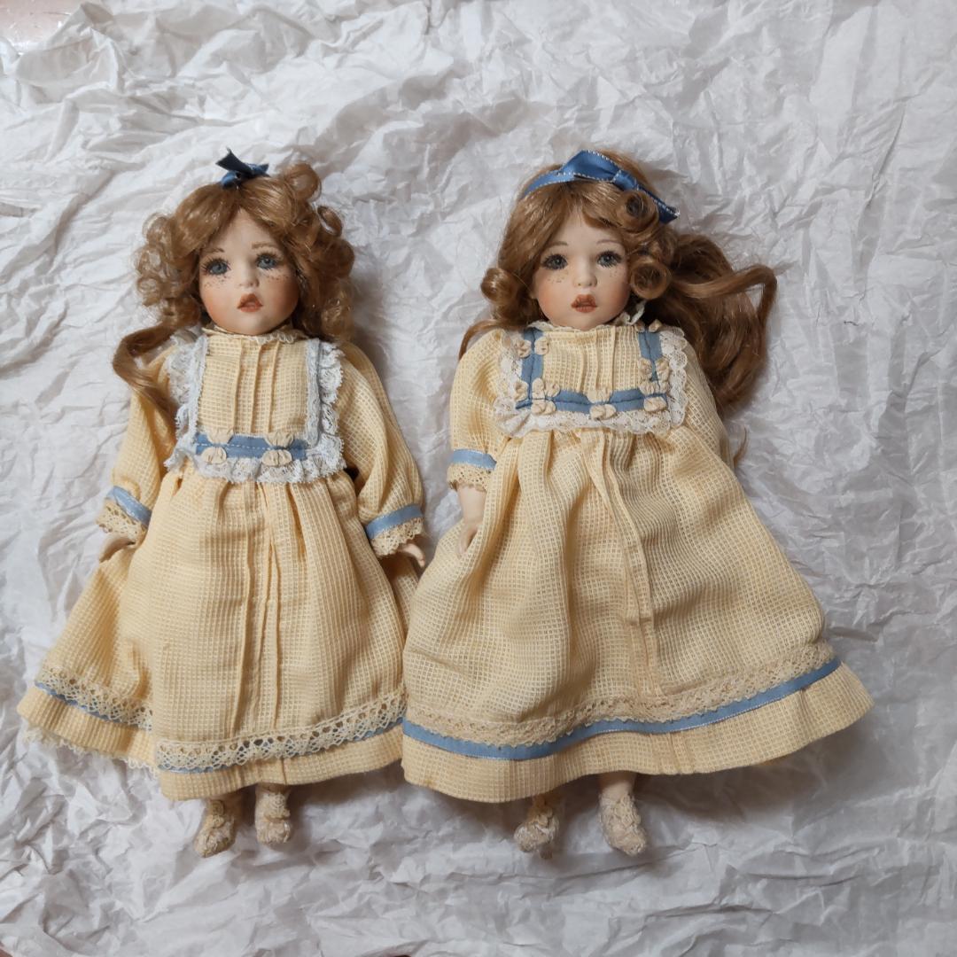 人形　双子　ドール　イタリア