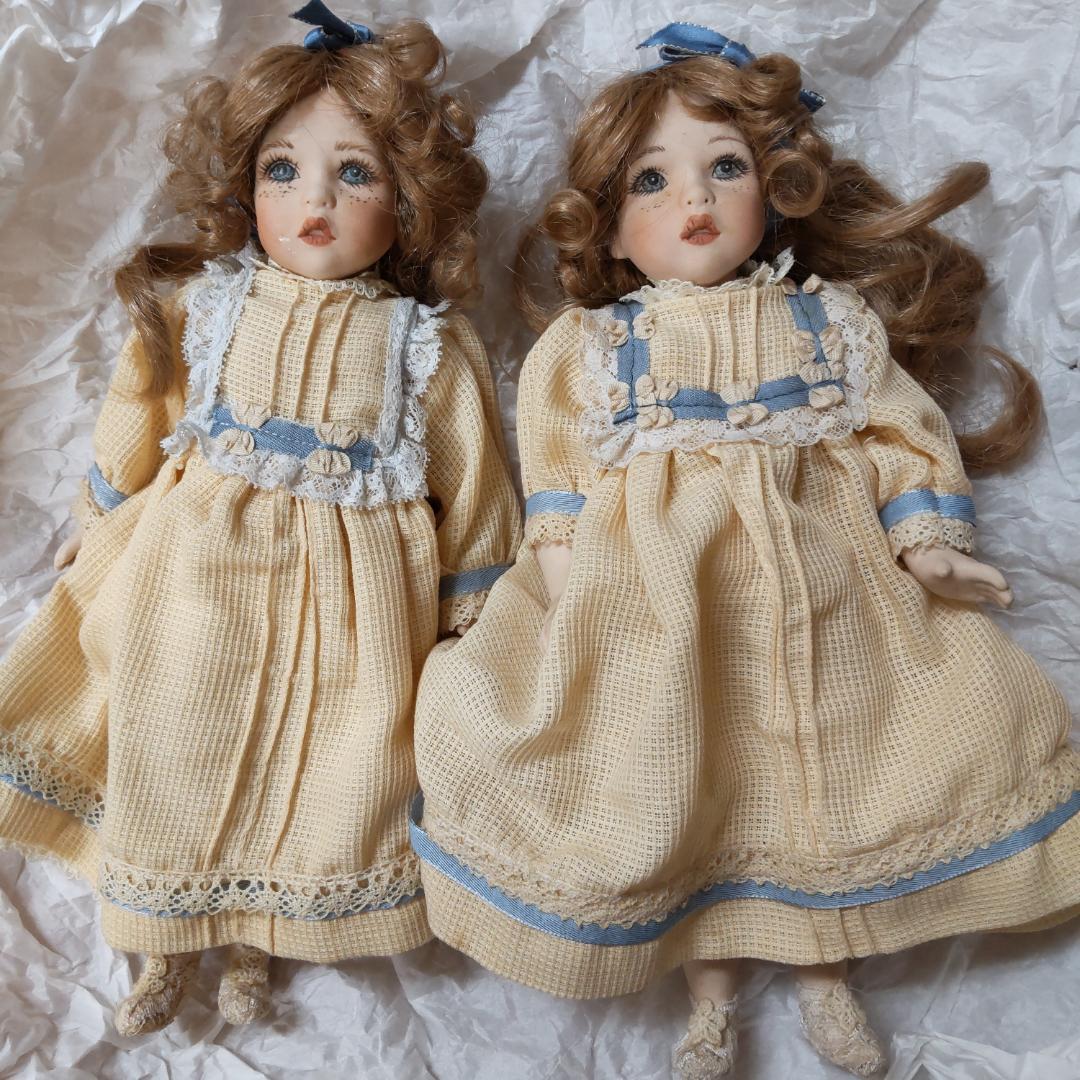 人形　双子　ドール　イタリア