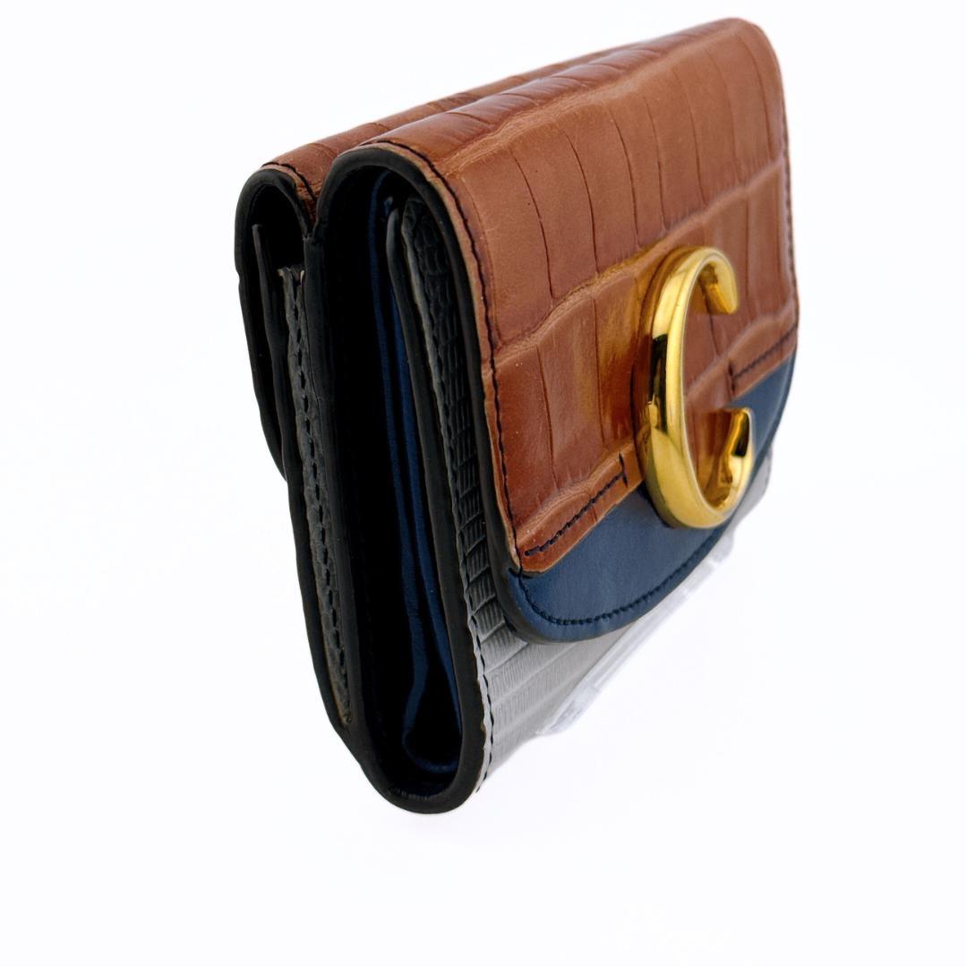 Chloeクロエ 三つ折り財布 Cスモールトリフォールドウォレット マルチカラー