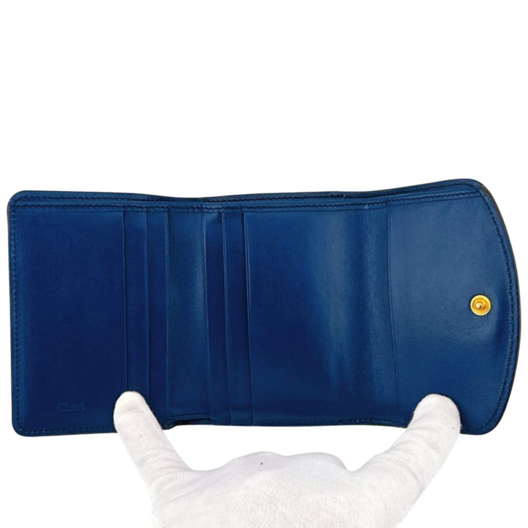 Chloeクロエ 三つ折り財布 Cスモールトリフォールドウォレット マルチカラー