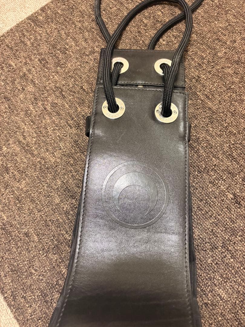 【⭐︎⭐︎！！】 MARINE SERRE ブラックレザー ハンドバッグ