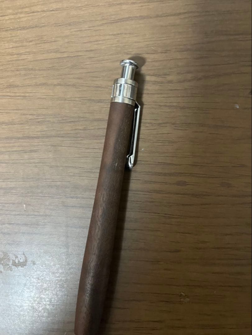 工房楔ウォルナット縮杢シャーペン0.5mm