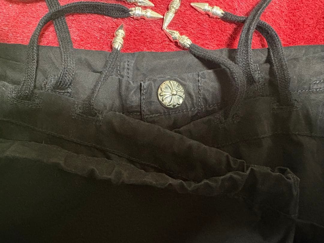 chrome hearts クロムハーツ　パラシュート　パンツ　バギー　デニム