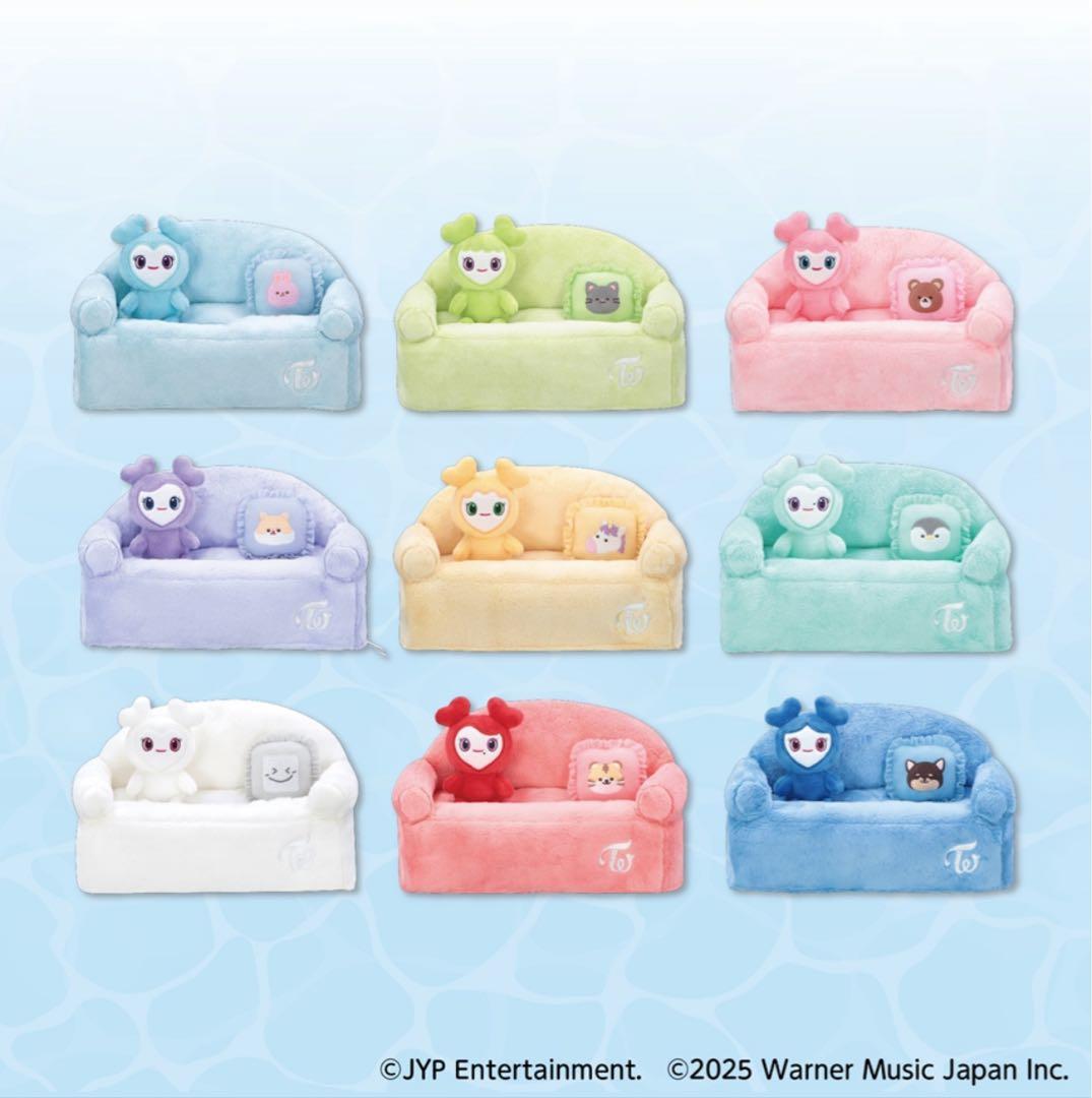 9種セット・GIGO限定TWICE LOVELYS ティッシュカバー　ソファ型
