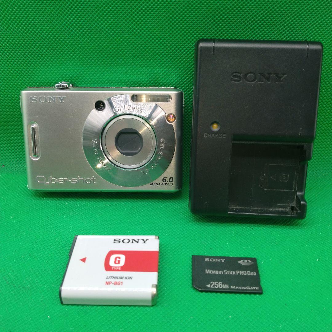 【動作確認済】SONY ソニー Cyber-shot DSC-W30 デジカメ