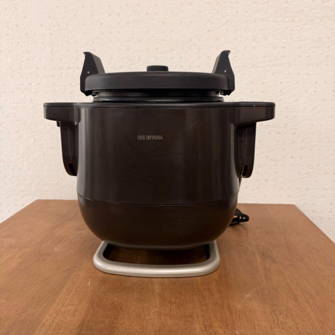 ● 美品 アイリスオーヤマ シェフドラム 自動かくはん式調理器 KDAC-lA2