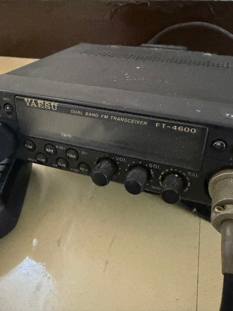 YAESU FT-4600 デュアルバンド 現場渡 アマチュア無線