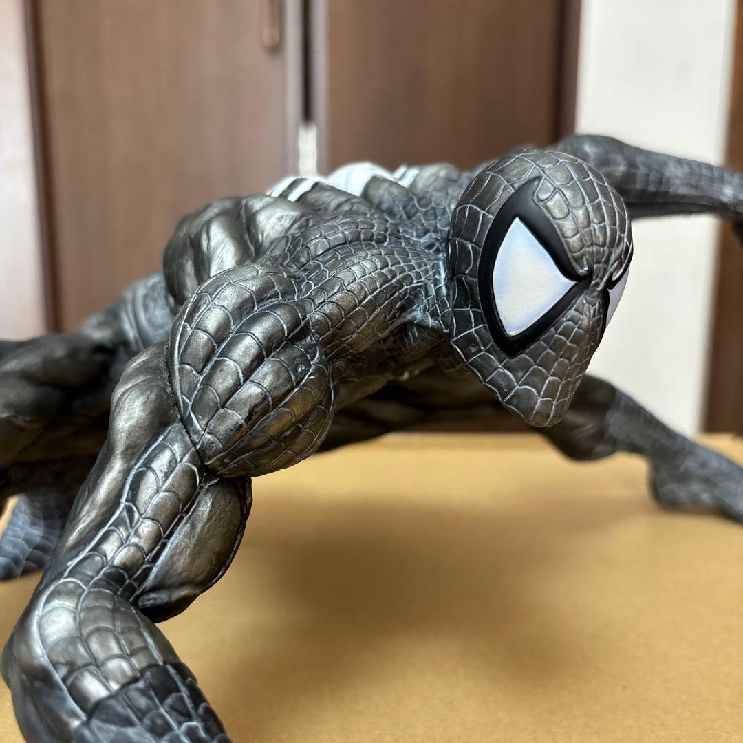 ソフビナル　スパイダーマン　black suit ver.