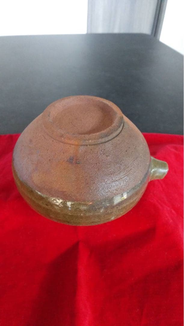 瀬戸片口　酒器　古民具　雑器　民芸　レトロ　オブジェ　アンティーク