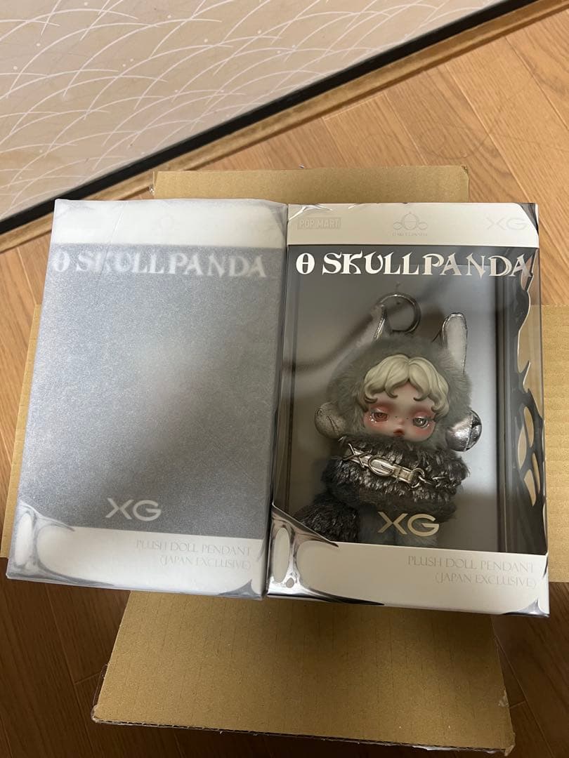 SKULLPANDA × XG ぬいぐるみペンダント POPMART 2個セット