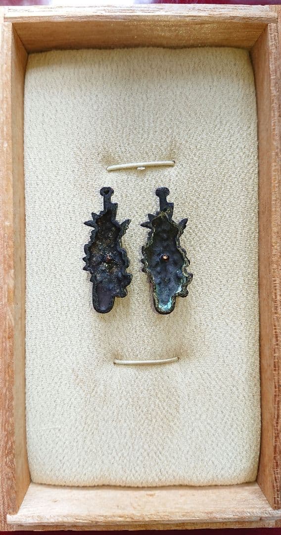 江戸時代後期 目貫 精密細工 江戸期 刀装具 武具 草花