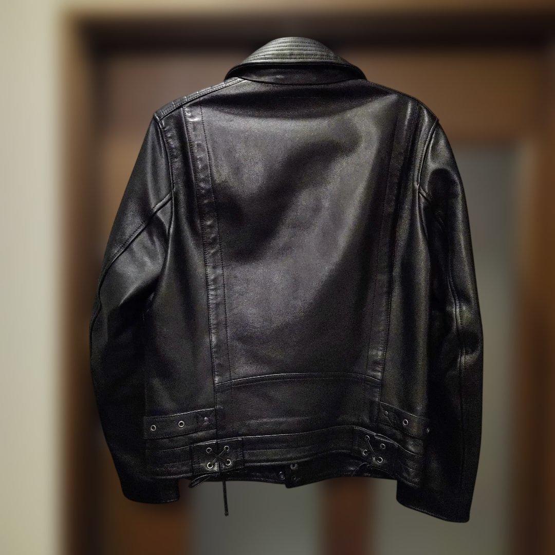 DIESELBLACKGOLDダブルライダースジャケット