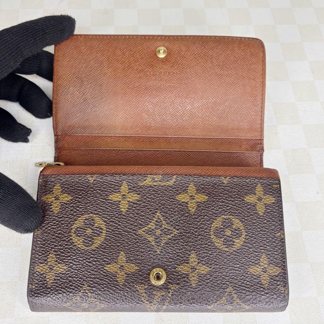 美品　LOUIS VUITTON ルイヴィトン　長財布　二つ折り　M55
