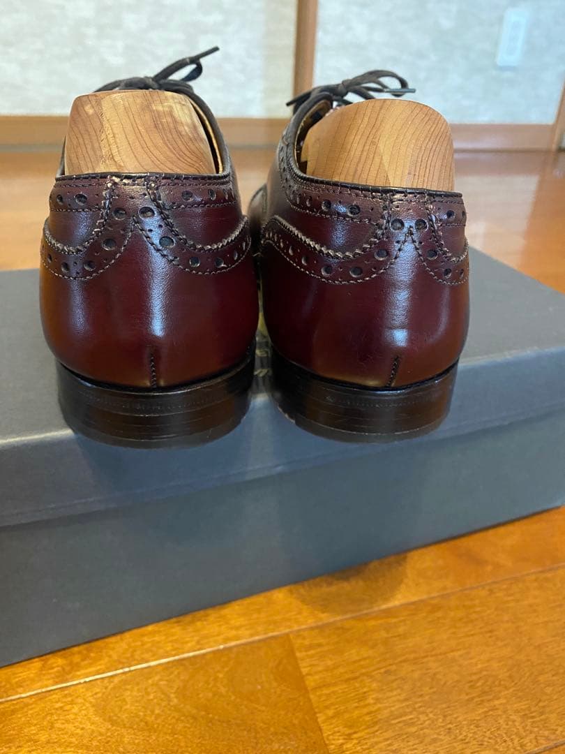 Alden オールデン 908 バーガンディ カーフ 6ハーフ 6.5 中古美品