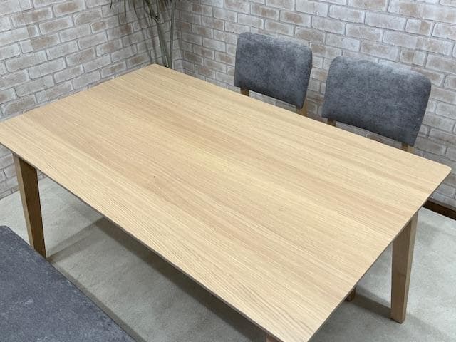 ダイニングテーブルセット　４人掛け　オーク　ナチュラル　新品