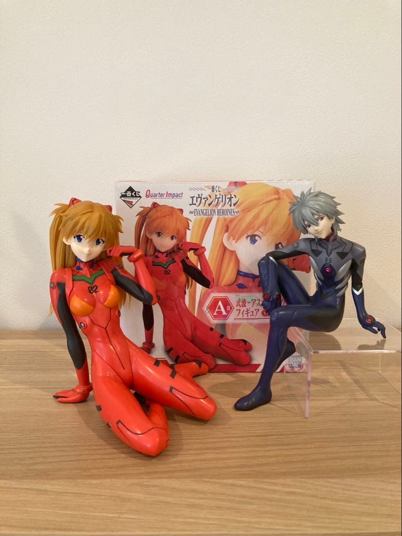 エヴァンゲリオン一番くじ　アスカ　コトブキヤ　渚カヲル