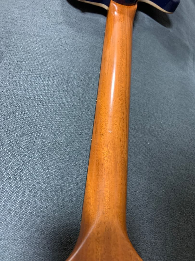 ギター GODIN LGXT Trans Blue Flame AAA SF