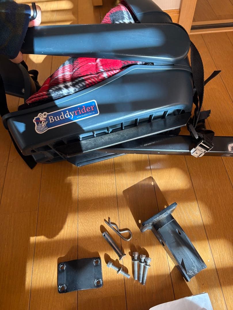 バディライダー 自転車用ペットシート 専用のクッション付き