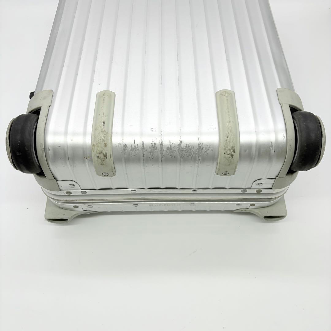 【ギャラ付】RIMOWA キャリーケース 2輪 トパーズ シルバー 929.52