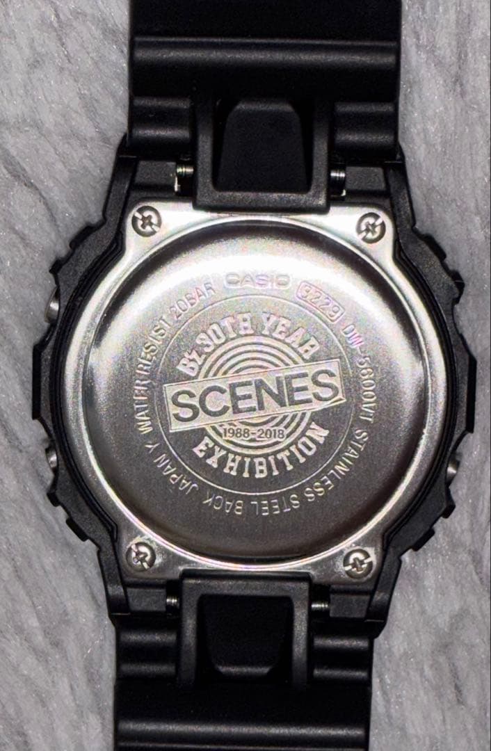 B'z G-SHOCK DW-5600 LIMITED MODEL ブラック