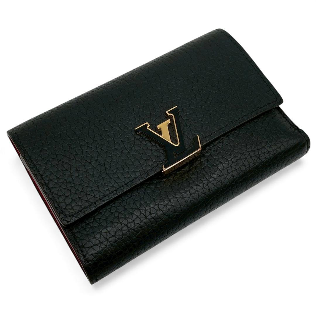 Y【超極美品】ルイヴィトン 三つ折財布 ポルトフォイユ・カプシーヌ コンパクト