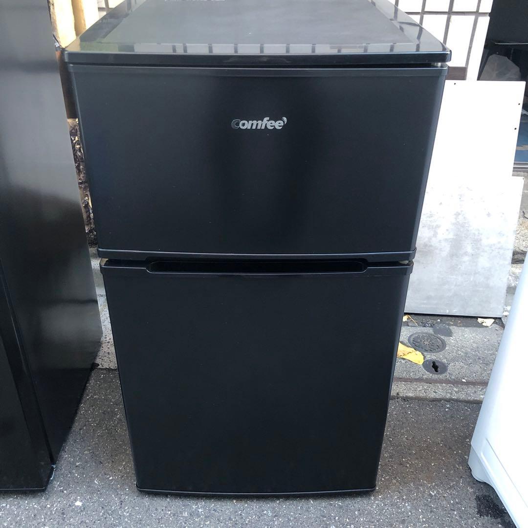 comfee ノンフロン冷蔵庫 RCT90BL(E)
